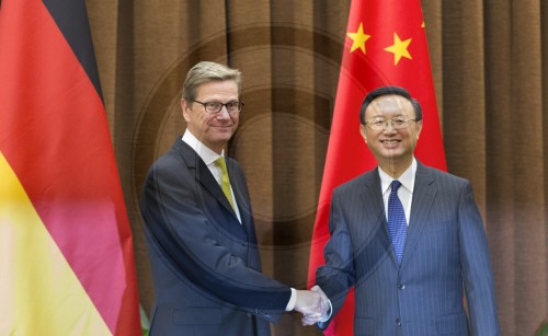 Guido WESTERWELLE , FDP , Bundesaussenminister und Yang Jiechi, Aussenminister von China