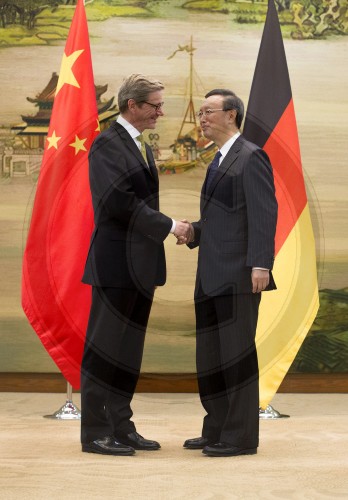 Guido WESTERWELLE , FDP , Bundesaussenminister und Yang Jiechi, Aussenminister von China