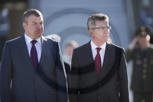 Thomas de Maiziere & Anatolij Serdyukov