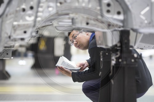 Forschung und Entwicklung im BMW Werk in Shenyang