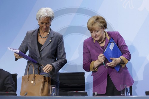 Merkel, Lagarde