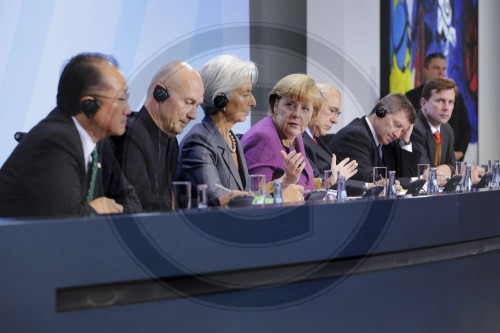 Merkel, Lagarde, Gurria