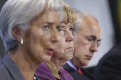 Merkel, Lagarde, Gurria