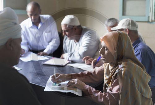 Watersystems in the Region Behira in Egypt, 06.11.2012.