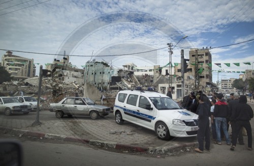 Ruinen in Gaza Stadt