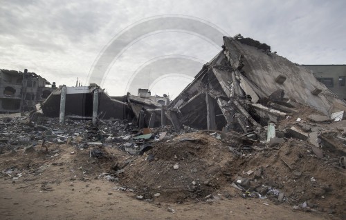 Ruinen in Gaza Stadt