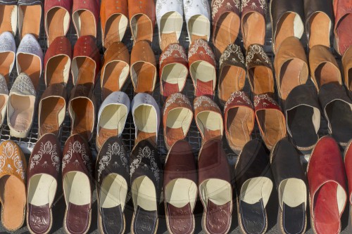 Tunesische Pantoffeln auf Djerba
