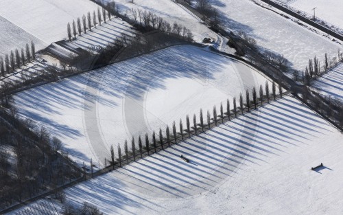 Winterlandschaft in der Schweiz