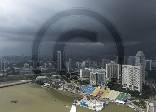 Skyline, Singapur