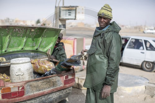 Tankstelle in Mauretanien