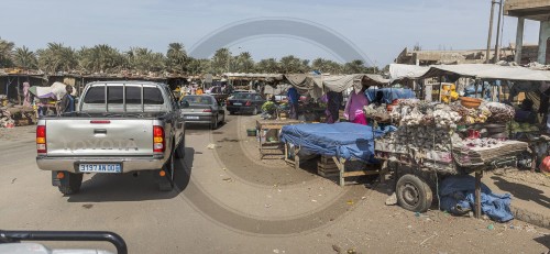 Strassenszene in Nouakchott