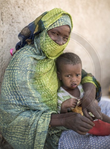 Strassenszene in Mauretanien
