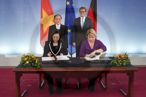 Regierungsabkommen Deutschland mit Vietnam