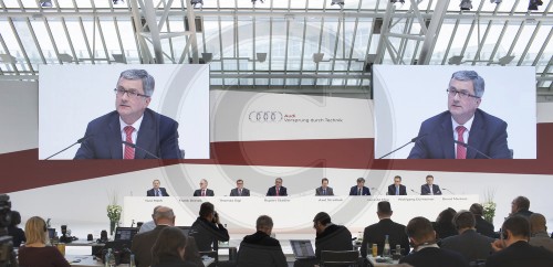 Bilanzpressekonferenz der AUDI AG