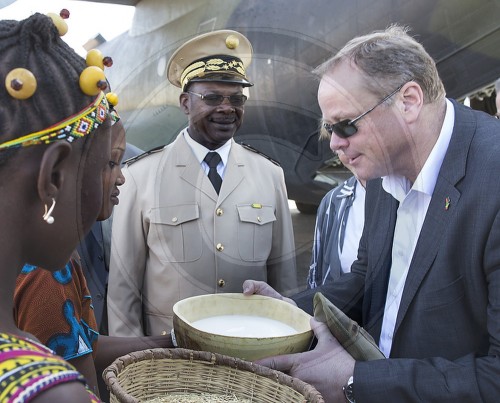 Bundesentwicklungsminister Dirk Niebel besucht Mali