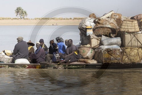 Transport und Logistik am Niger