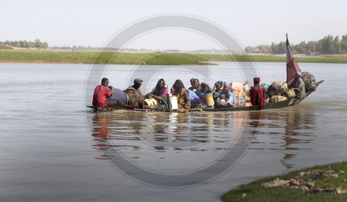 Transport und Logistik am Niger