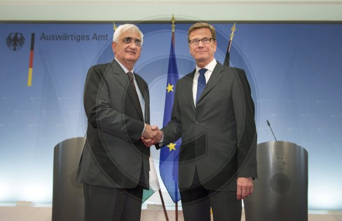 Westerwelle trifft indischen Aussenminister
