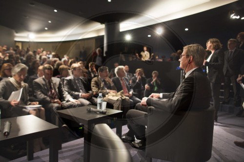 Bundesaussenminister Guido Westerwelle, FDP, bei Le Monde