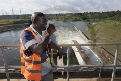Wasserkraftwerk in Uganda