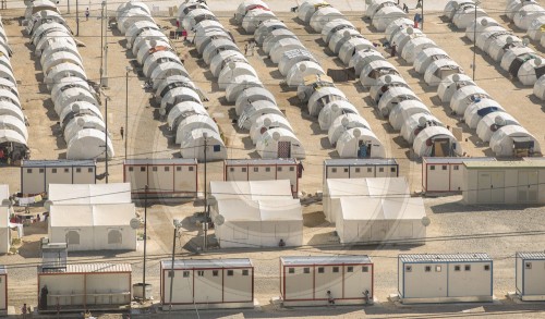 Fluechtlingslager fuer syrische Fluechtlinge