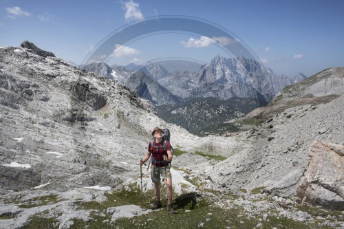 Wander in den Alpen