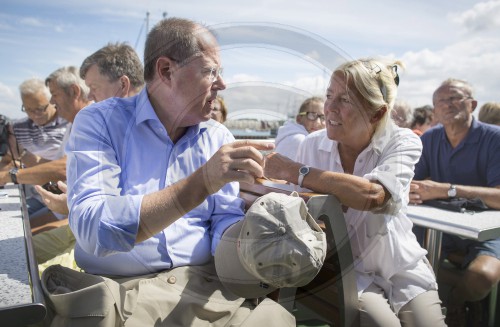 Peer Steinbrueck in Warnemuende