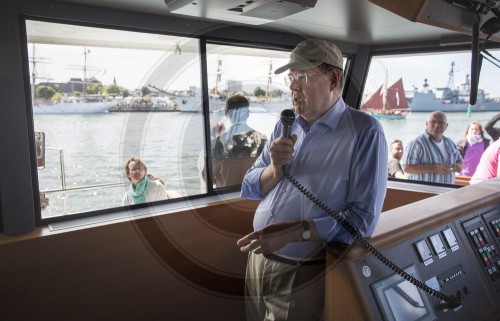 Peer Steinbrueck in Warnemuende