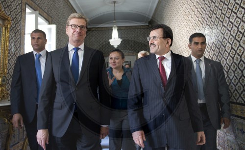 Aussenminister Westerwelle besucht Tunesien