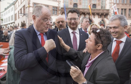 Peer Steinbrueck in Frankfurt