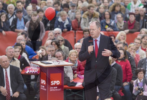 Peer Steinbrueck in Frankfurt