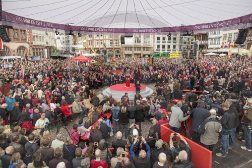 Peer Steinbrueck in Frankfurt