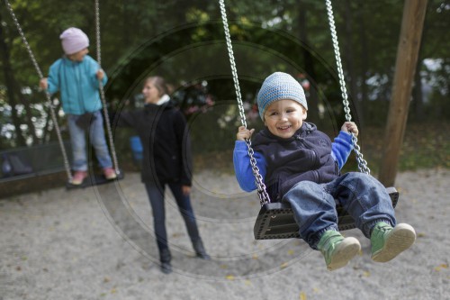 Auf dem Spielplatz