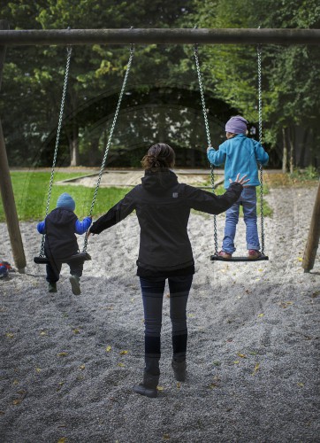 Auf dem Spielplatz