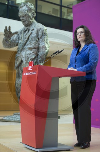 PK mit Andrea Nahles