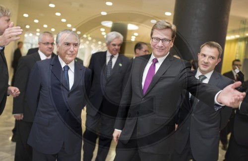 Aussenminister Westerwelle eroeffnet Frankfurter Buchmesse