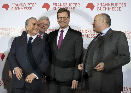 Aussenminister Westerwelle eroeffnet Frankfurter Buchmesse