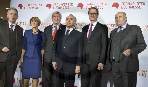 Aussenminister Westerwelle eroeffnet Frankfurter Buchmesse