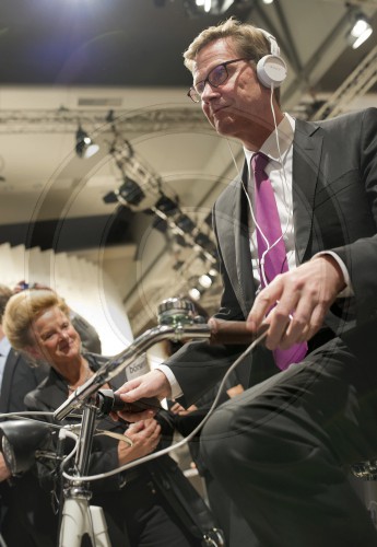 Aussenminister Westerwelle eroeffnet Frankfurter Buchmesse