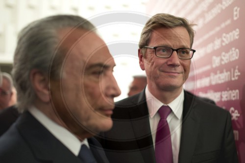 Aussenminister Westerwelle eroeffnet Frankfurter Buchmesse