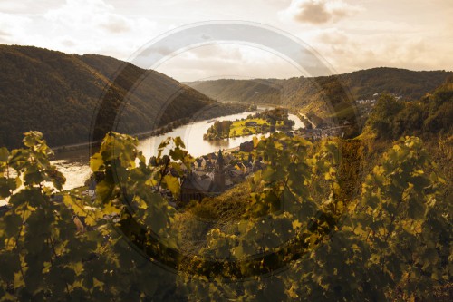 Mosel in der Hoehe von Hatzenport,