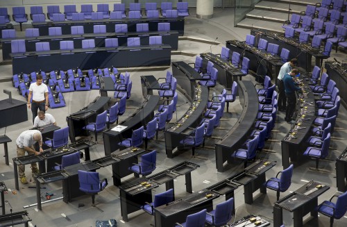 Bundestag wird umgebaut