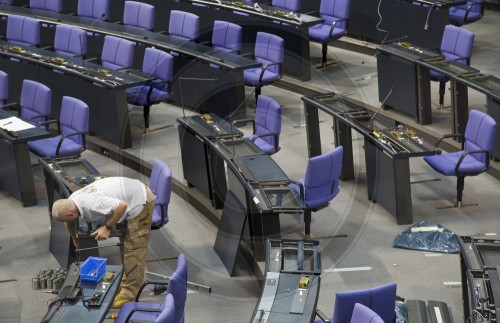 Bundestag wird umgebaut