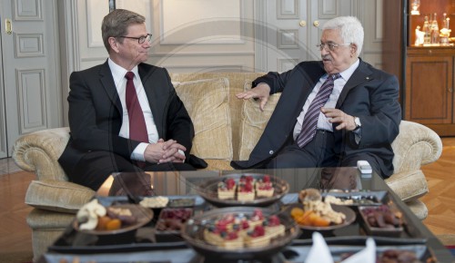 Aussenminister Westerwelle trifft Mahmoud Abbas