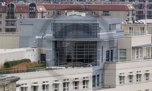 Dach der Amerikanischen Botschaft