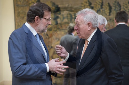 Mariano Rajoy Brey und Jose Manuel Garcia-Margallo y Marfil