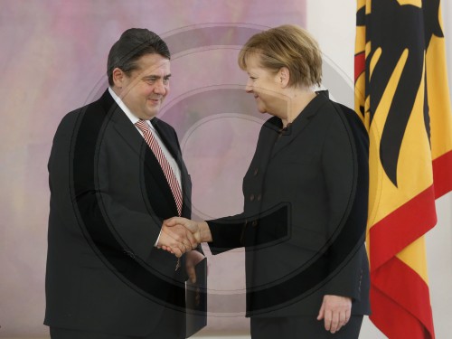 Sigmar Gabriel, Angela Merkel