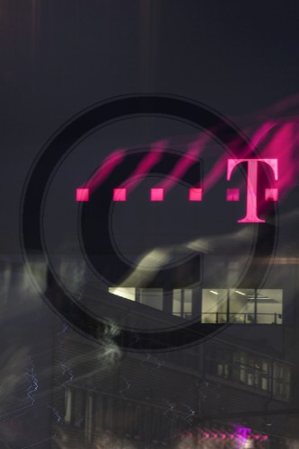 Gebaeude der Zentrale der Deutsche Telekom AG