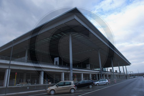 Baustelle des Flughafen BER