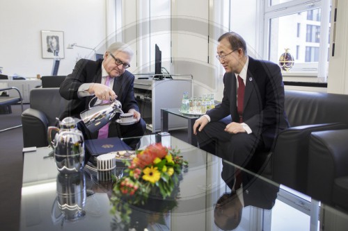 Steinmeier, Ban Ki-Moon